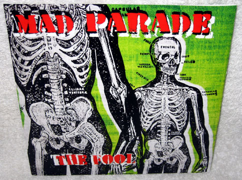 MAD PARADE "The Fool" 7" (Hostage) Black Vinyl